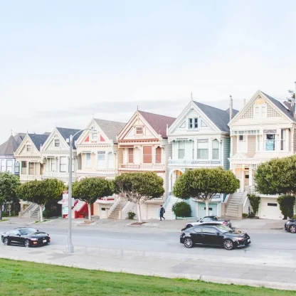Painted Ladies in San Francisco
